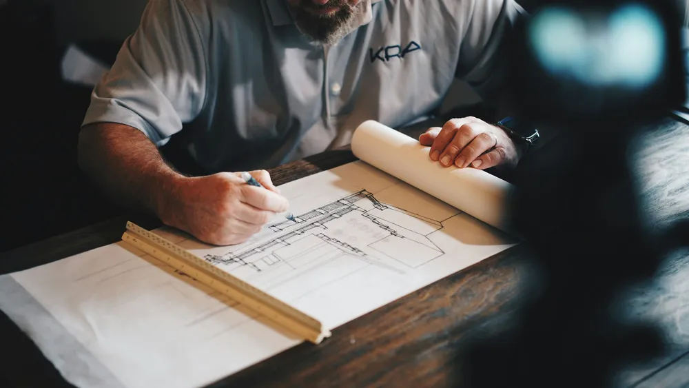 Property documents being reviewed